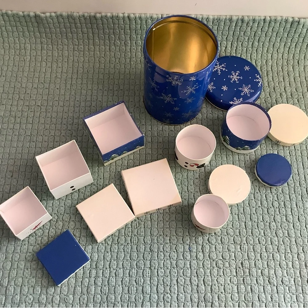 Winter and Snowman Boxes